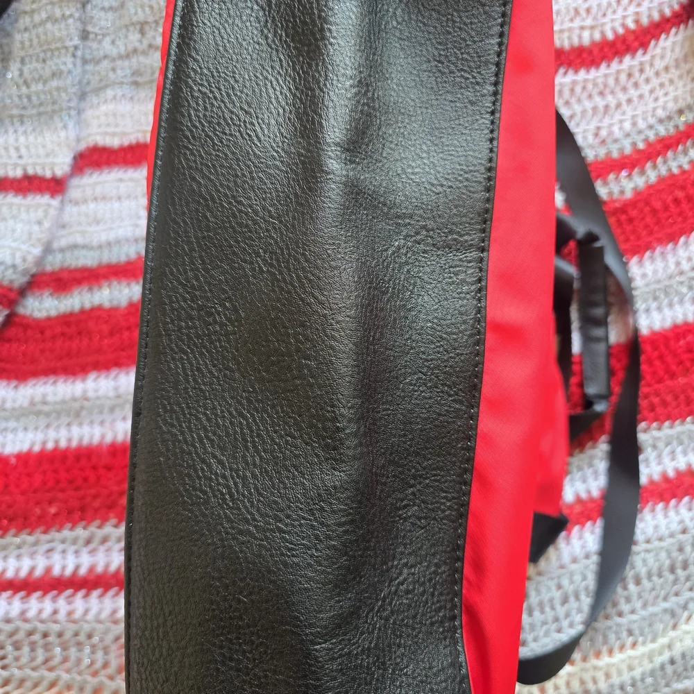 Steve Madden Quilted Bright Red Tote - Picture 8 of 10